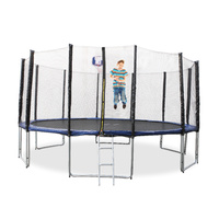 Trampoline 14ft/4.2m with Ladder and Basketball Hoop