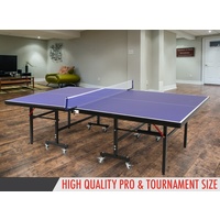 Table Tennis Ping Pong Table Pro Size 19mm Top