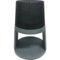 Cement Firebowl on Clary Fibre Console Round 54 x 72cm