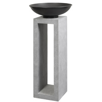 Cement Fibre Lite Fire Bowl Long 50 x 106 x 50cm