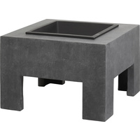 Granite Fibre Lite Fire Bowl Square 58 x 58 x 39cm 