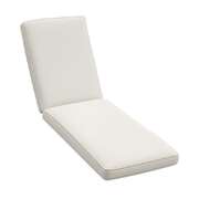 Outdoor Chaise Lounge Cushion Beige 183x54x8cm