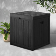 Outdoor Storage Box 195L Bench Seat Garden Deck Toy Tool Sheds