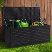 Outdoor Storage Box 490L black