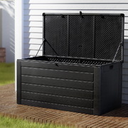 Spacious 680L Outdoor Storage Box for Garden and Tools