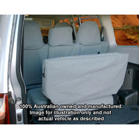 REAR (3RD ROW) TOUGH AUST MADE CANVAS STYLE SEAT COVERS SUIT MOST VEHICLES