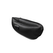 2x Inflatable Swimming Pool Air Sofa Lounge Sleeping Bag Bed Beach Couch Black