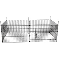 Pet Adjustable Safety Barrier Gate Kennel Fence 61 x 38 x 38cm