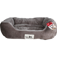 Pet Bed Microfibre With Plush 56X45X16cm