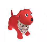 BOUNCY RIDER RED DOG W SCARF