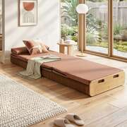 Folding Kraft Paper Bed Frame 300kg Mattress | EXTG