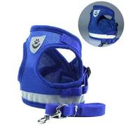 Dog cat Harness Vest XL-Blue
