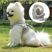 Puppy Chest Strap M GREY