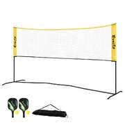10ft Portable Pickle Ball Net Adjustable Multi-Sport for Badminton Tennis Pickleball Volleyball