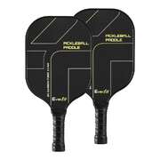 2PCS Pickleball Paddle Set With Balls and Cover Bag Outdoor Training Rackets