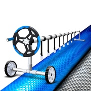 Efficient 11x6.2m Solar Pool Cover Roller for Optimal Outdoor Swimming