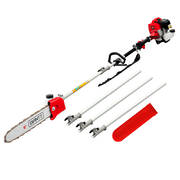 Giantz 62CC Pole Chainsaw Hedge  Trimmer Pruner Extension