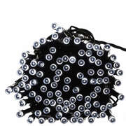 Versatile 30M 300LED String Solar Powered Fairy - Wood Finish