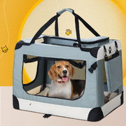 Pet Carrier Soft Crate Dog Cat Travel Portable Cage Kennel Foldable 2XL