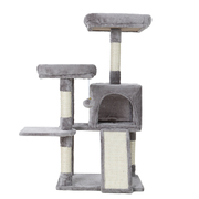 Cat Tree Tower Scratching Post Scratcher Wood Condo House Bed Trees 103Cm