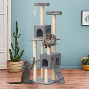 i.Pet Cat Scratching Tree 170CM Scratcher Post Pole Furniture Toy Multi Level