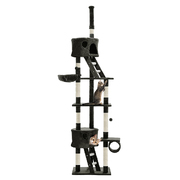 Massive 260cm Cat Tree with Scratching Post - Grey