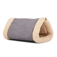 i.Pet Soft Cave Bed/Mat - Grey