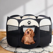 Pet Dog Playpen Enclosure Crate 8 Panel Play Pen Tent Bag Fence Puppy Xl
