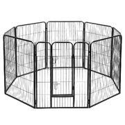 Pet Playpen Dog Playpen 40" 8 Panel Puppy Enclosure Fence Cage