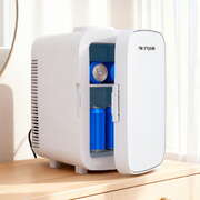 Portable Mini Fridge White 12V/220V Electric Cooler and Warmer