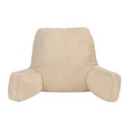 Reading Pillow Backrest Lumbar Support Cushion Oatmeal