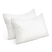 Memory Foam Pillow Single Size Twin Pack