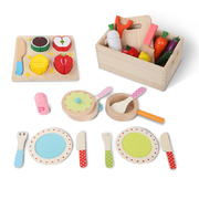 29 Piece Kids Food Play Set 