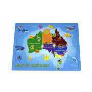 2 IN 1 AUSTRALIAN MAP JIGSAW