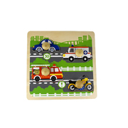 Traffic Large Peg Puzzle