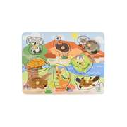 Peg Puzzle Australian Animals 30x23x2.5cm