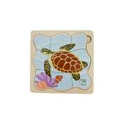 Sea Turtle Life Cycle Puzzle 15x15x1cm