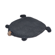 Dog squeaky toys cushion puppy kennel mat-charcoal