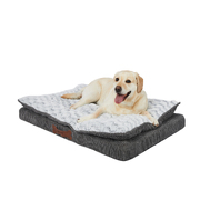Dog Calming Bed Sleeping Kennel Soft Plush Comfy Memory Foam Mattress
