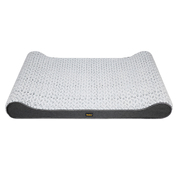 Pet Bed Dog Orthopedic Large Warm Grey