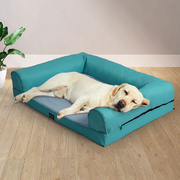 Pet Cooling Bed Dog Sofa  Bolster Insect Prevention Summer L