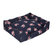 Pet Bed Washable Double-Sided Portable Cushion Mat Indoor Navy 1X