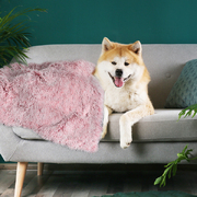  Dog Blanket Pet Cat Mat Puppy Warm Soft Plush Washable Reusable Large Pink