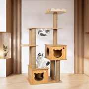 Premium Cat Tree Scratching Post: Fun and Stylish 138cm Tower for Cats