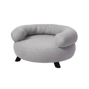 Warm Soft Pet Sofa Bed (Small, Removable Cushion)