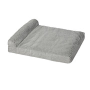 XL - Waterproof Memory Foam Pet Bed (Chew Proof, Grey)