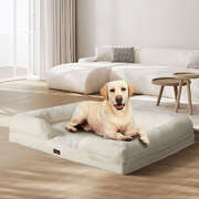 Pet Sofa Bed Memory Foam 90x64x18cm