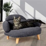 Pet Sofa Bed Grey Large 58x48x42cm