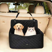 Dog Car Seat Booster Black
