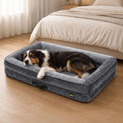 Orthopedic Dog Bed Large Velvet 90x60x18cm